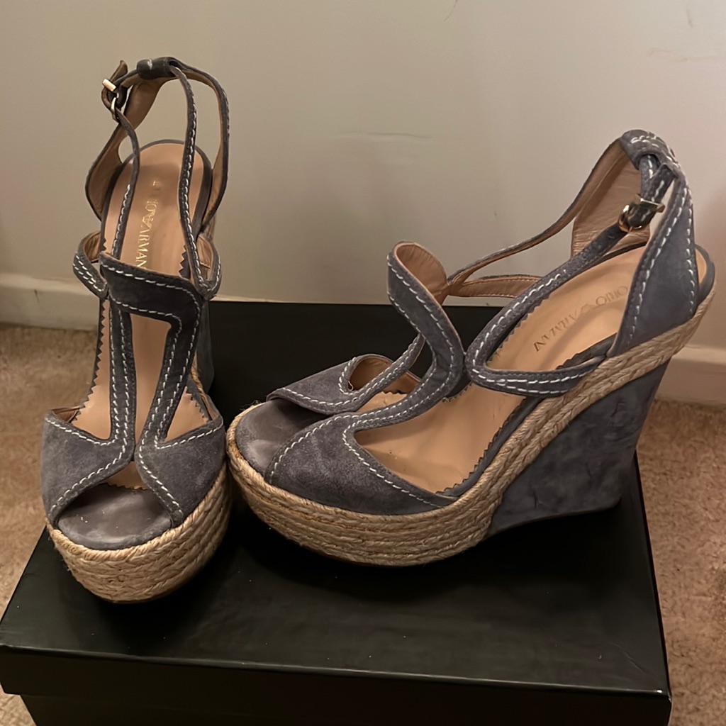 Emporio Armani Wedges